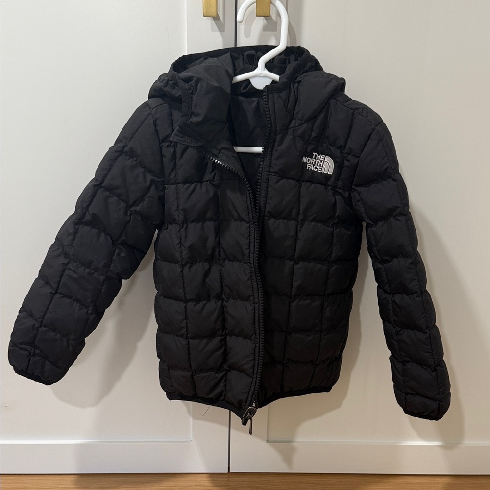 Reversible Kids The North Face Black Jacket size 4